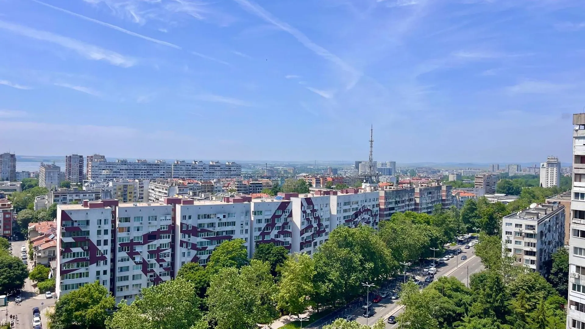 公寓 布尔加斯Panoramaview Lazur公寓 保加利亚